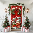 thumbnail image 6 of Dmlowu Christmas Door Decorations, 35x71" Christmas Door Cover for Christmas Front Door Decorations, Holiday Party Photo Booth, Merry Christmas Door Covers, 6 of 7