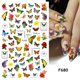 thumbnail image 1 of 3D ojos malvados pegatinas de uñas serpiente Luna estrella zodiaco deslizadores para uñas diseño de bruja verano neón decoración llama calcomanías manicura GLCS157 Tan Jianjun unisex, 1 of 2