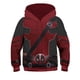 thumbnail image 4 of Sudadera con capucha de Deadpool y Wolverine para niños, disfraz de superhéroe de la película, sudadera con capucha, collar, juego de rol, chaqueta de disfraz de Halloween, 4 of 5