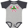 thumbnail image 3 of Inktastic Candy Canes and Holly Christmas Boys or Girls Baby Bodysuit, 3 of 5