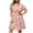 Pink formal dresses for women, variant on up to 60% off Gifts wycnly Formal Dresses for Women Party Vintage Elastic Waist Ruffle Swing Plus Size A Line Dresses Square Neck Short Sleeve Floral Summer Mini Dress Navy XXL