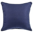 thumbnail image 4 of Spencer Mene Basketweave Decorative Throw Pillow, Navy, 20" x 20", 4 of 6