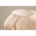 thumbnail image 3 of Signature Design by Ashley Dushby 9.5" Glass Vase, Blush Pink Finish Decor, 3 of 5