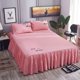 thumbnail image 4 of Protector de colchón para hotel Solid Home, funda de cama, sábana, falda de cama, colcha, funda de colchón antideslizante, ropa de cama, falda de cama, funda de almohada, 4 of 5