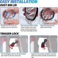 thumbnail image 4 of Bin Lid for V7 V8 SV10 SV11 Vacuum Canister Replacement Dust Cup Top Cover with Trigger Lock Dust Bucket Cover, 4 of 5