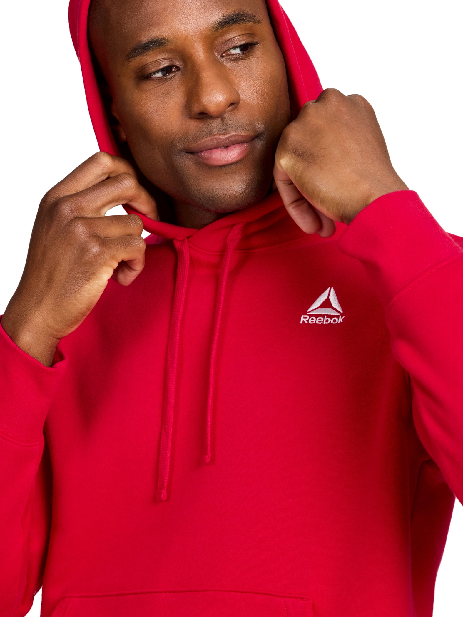 Reebok Men's and Big Men's Game Day Fleece Left Chest Hoodie, Sizes XS-5XL