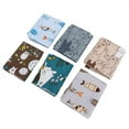 thumbnail image 3 of Ccdes Printed Cloth,Cotton Cloth,50x40cm 6Pcs Cute Cartoon Bear Fish Pattern Printed Cotton Fabric Assorted Cloth DIY Material, 3 of 8