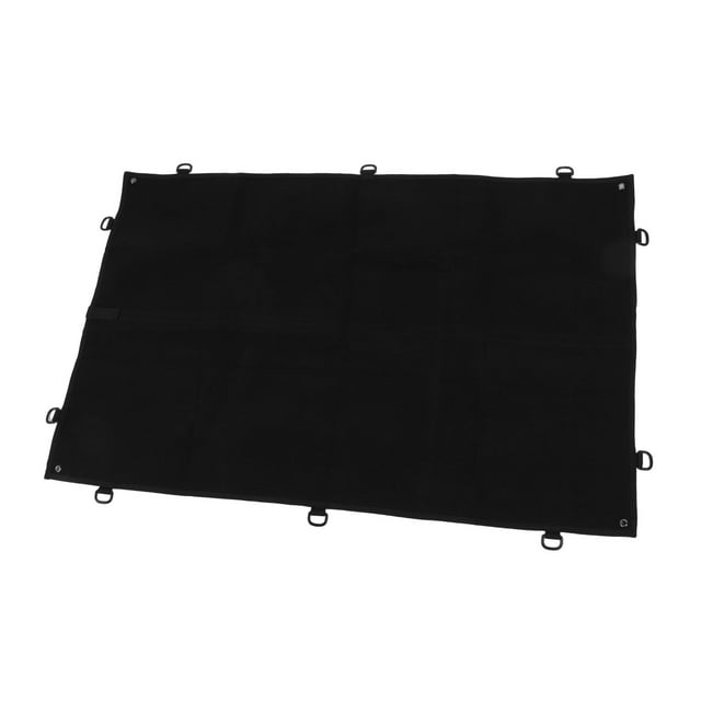 Military Patch Holder Board, Moral Patches Collection Display Patch Hang Display Poster Panel with 8 Fixing D Rings