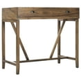 thumbnail image 3 of SAFAVIEH Wyatt Industrial Rustic Writing Desk w/ Pull Out, Oak, 3 of 7