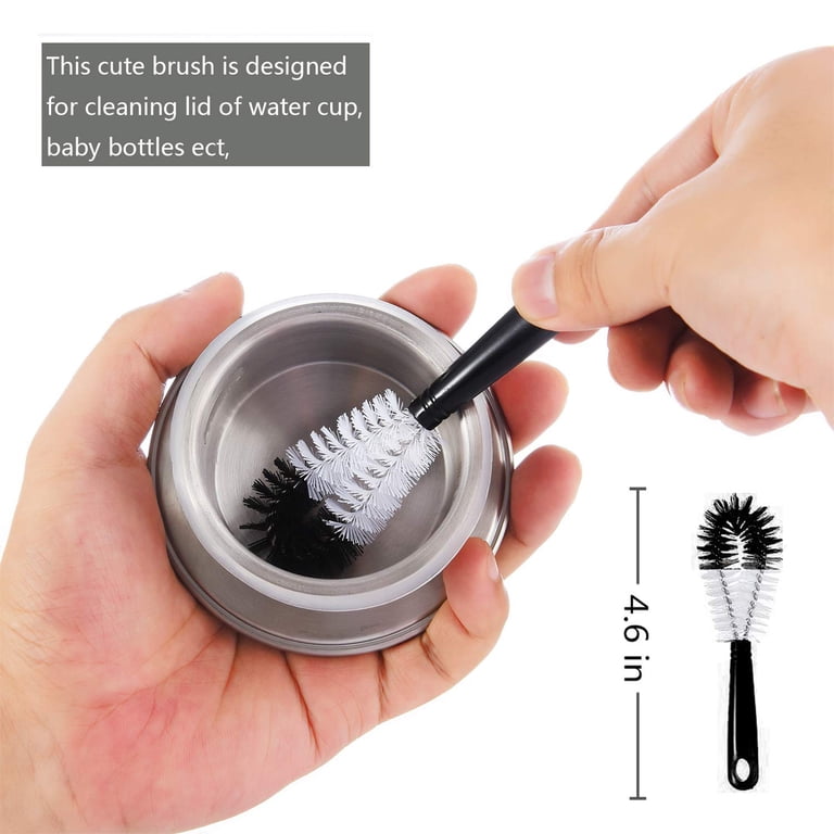 Tripumer 5-Piece Bottle Brush Cleaning Set, Black photo 6