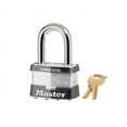 thumbnail image 2 of Master Lock 1-1/2" H x 1-1/8" W x 2" L Steel Pin Tumbler Padlock Keyed Alike, 2 of 10
