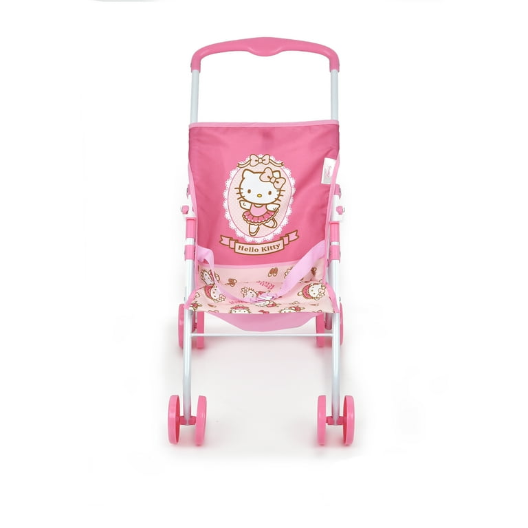 Hello Kitty Piece Baby Doll Playset, Stroller, Highchair, Yard