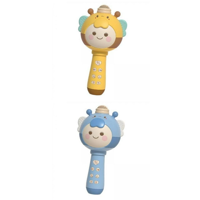 Micrófonos Infantiles con Luces de Fiesta para Niños Pequeños