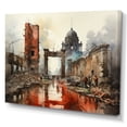 thumbnail image 2 of Designart "The Berlin Wall Falls A Historic Moment II" Germany Canvas Wall Art, 2 of 5