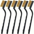 Mini Wire Brush Set for Cleaning and Rust Removing 7 inch industrial