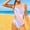 Purple, variant on ATOGUTA Girls Bikini Swimsuits One-Piece Bathing Suits Kids Sport Summer Beach Swimwear Size 5T-14, Purple