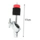 thumbnail image 4 of Accesorios para embragues de charles para instrumentos metálicos de percusión, embrague de platillos, liberación rápida, soporte de Negro y rojo Hugo Embrague de platillos, 4 of 4