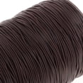 thumbnail image 3 of 170 Metros 1mm Hilo de Encerados Leathercrafts café Sunnimix Cordón de algodón encerado, 3 of 7