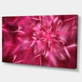 thumbnail image 2 of Feux d'Artifice Roses Fractals Rotatifs - Impression sur Toile Florale, 2 of 4