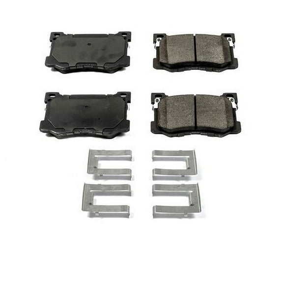 PowerStop 17-1799 Disc Brake Pad Set Genesis, Hyundai, Kia (3.8) Disc Brake Pad Set - Front