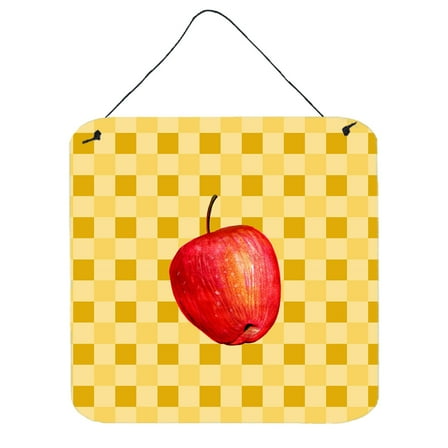 Carolines Treasures BB7217DS66 Whole  on Basketweave Wall or Door Hanging Prints 6x6 multicolor