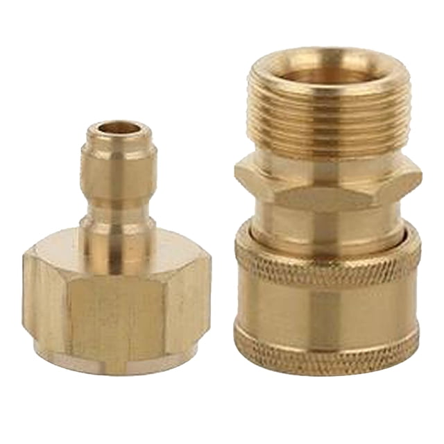 2 X Lavadora a Presión Lance Connector Pipe Conjunto de Rápida Sunnimix Conector de manguera de lavado a presión