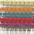 thumbnail image 1 of Margarita seca púrpura en relieve, 60 piezas de resina de flores naturales, joyería artesanal, vela, jarrón de jabón, fabricación de tarjetas artísticas para uñas, 1 of 5