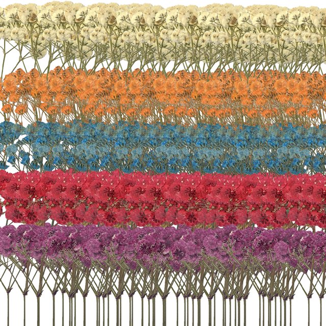 Margarita seca púrpura en relieve, 60 piezas de resina de flores naturales, joyería artesanal, vela, jarrón de jabón, fabricación de tarjetas artísticas para uñas