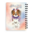 thumbnail image 2 of 4th of July Papillon Celebrates Independence Day Spiral Bound Journal Pap Butterfly Dog Lover 5x7in Spiral Notebook - 12010, 2 of 5
