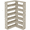 Beige Maple, variant on IRONCK Corner Bookshelf, 6-Tier L-Shaped Bookcase with Open Shelves, for Bedroom & Living Room