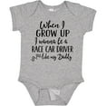 thumbnail image 3 of Inktastic Future Race Car Driver Like Daddy Boys Baby Bodysuit, 3 of 5