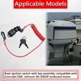 thumbnail image 2 of Llave de interruptor de encendido para barco con cordón de seguridad Evinrude 40-200 HP, 2 of 8