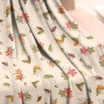 thumbnail image 3 of Autumn Fall Leaves Pattern Blanket,Comfortable Soft Lamb Wool Throw Blanket,All Season,Warm Lightweight Blankets for Sofa Bed Couch Living Room Chair,50"x60", 3 of 4