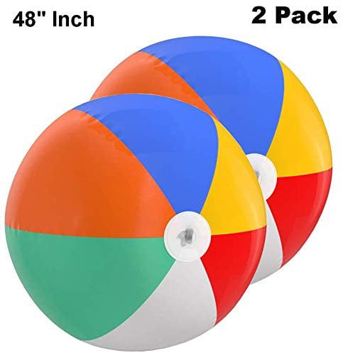 Huge 48" Multi-Colored Giant Beach Ball 