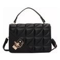 thumbnail image 1 of Bolso Bandolera De Un Hombro Beilisi Con Cadena De Metal Para Mujer Color Negro, 1 of 8