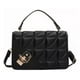 thumbnail image 1 of Bolso Bandolera De Un Hombro Beilisi Con Cadena De Metal Para Mujer Color Negro, 1 of 8