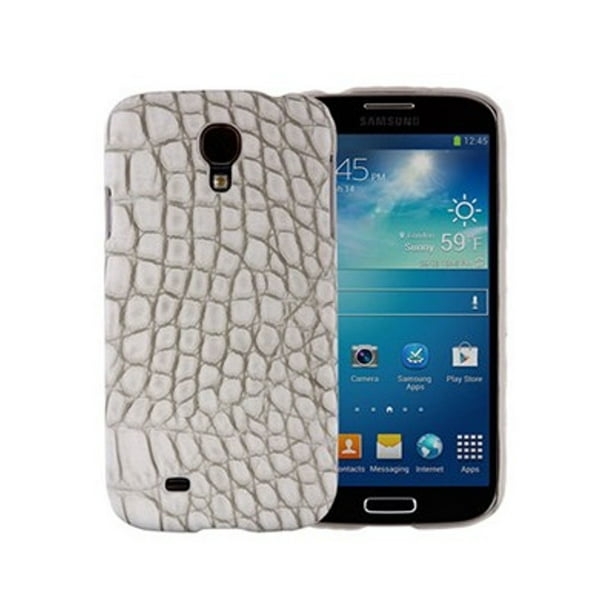 Xentris Coque Rigide Sans Fil pour Samsung Galaxy S4 (Reptile Blanc)