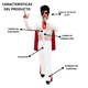 thumbnail image 3 of Disfraz Elvis Presley Rey del Rock con Accesorios Adulto Hombre Talla XL, 3 of 4