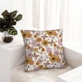 thumbnail image 6 of Pofeuu Sunflowers And Butterflies Print Double-sided plush pillowcase Square Throw Pillow Covers Pillows Cover for Living Room Bedroom Sofa Couch Cushion Cover（No pillow core）-20"x20", 6 of 7