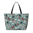 thumbnail image 2 of Fotbe Farm Animals 1 Bolsa de Viaje para Playa - Resistente al Agua, Bolsa Tote de Gran Capacidad y Ligera con 7 Bolsillos para Mujeres y Hombres, 2 of 7