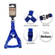 thumbnail image 3 of Arnés Para Perro Importadora La Merced Estampado De Huellitas Azul Talla mediana, 3 of 4