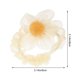 thumbnail image 2 of Hair Scrunchy Flower Hair Rings for Women Daily Gauze Hair Fixing 3Pcs, 2 of 4