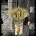 thumbnail image 2 of CafePress - Farm Fence Wheat Bouquet -  Round Wood Ornament 4", 2 of 2