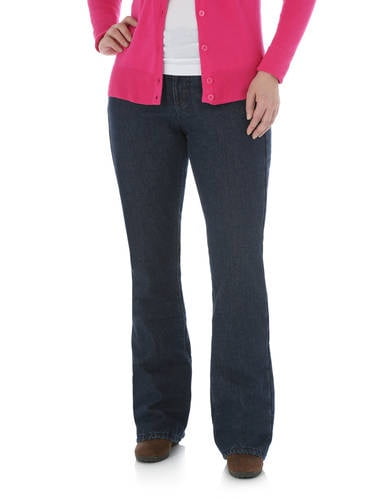 lee riders fleece lined bootcut jean