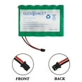 thumbnail image 4 of GLESOURCE (1 Pack) 7.2V Battery Compatible with DSC IMPASSA 9057 Home Security System Alarm Control Panel, 4 of 5