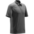 thumbnail image 3 of Stormtech - Polo Minstral Hombres (Carbón Jaspeado), 3 of 3