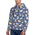 thumbnail image 3 of Pofeuu Cute Baby Animals Print Mens Casual Hooded Collar Drawstring Hoodies Pullover Sweatshirts Casual Long Sleeve Shirts-3X-Large, 3 of 7