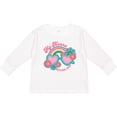 thumbnail image 3 of Inktastic Nonna Loves Me Girls Granddaughter Rainbow Girls Long Sleeve Toddler T-Shirt, 3 of 5