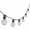 Black, variant on Brightech Glow Solar Powered LED Outdoor String Lights 27 ft, Waterproof Shatterproof 1W Brass Accent Edison Bulbs for Patio, Porch, Backyard, 2700K Soft White