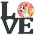 thumbnail image 1 of Decoración de pared de Metal Love multicolor Caroline's Treasures BB9731WALV, 1 of 1